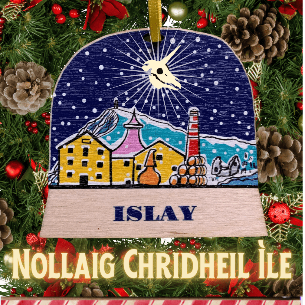 Horny Pony  12 Drams of Christmas 'Nollaig Chridheil Ìle' - Islay Whisky Tasting Set