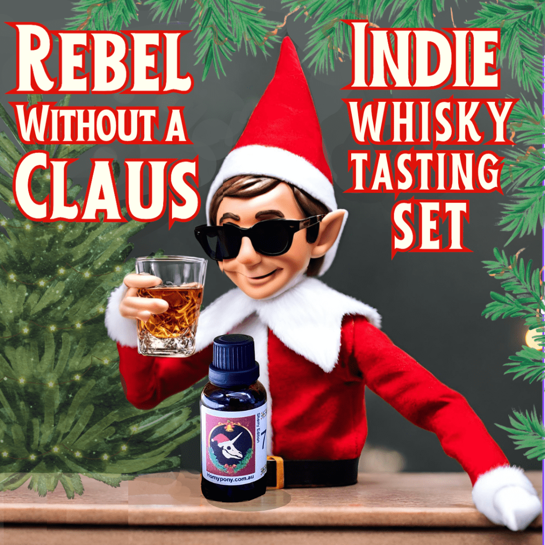 Horny Pony  12 Drams of Christmas - Rebel Without a Claus - Indie Bottlers - Tasting Set