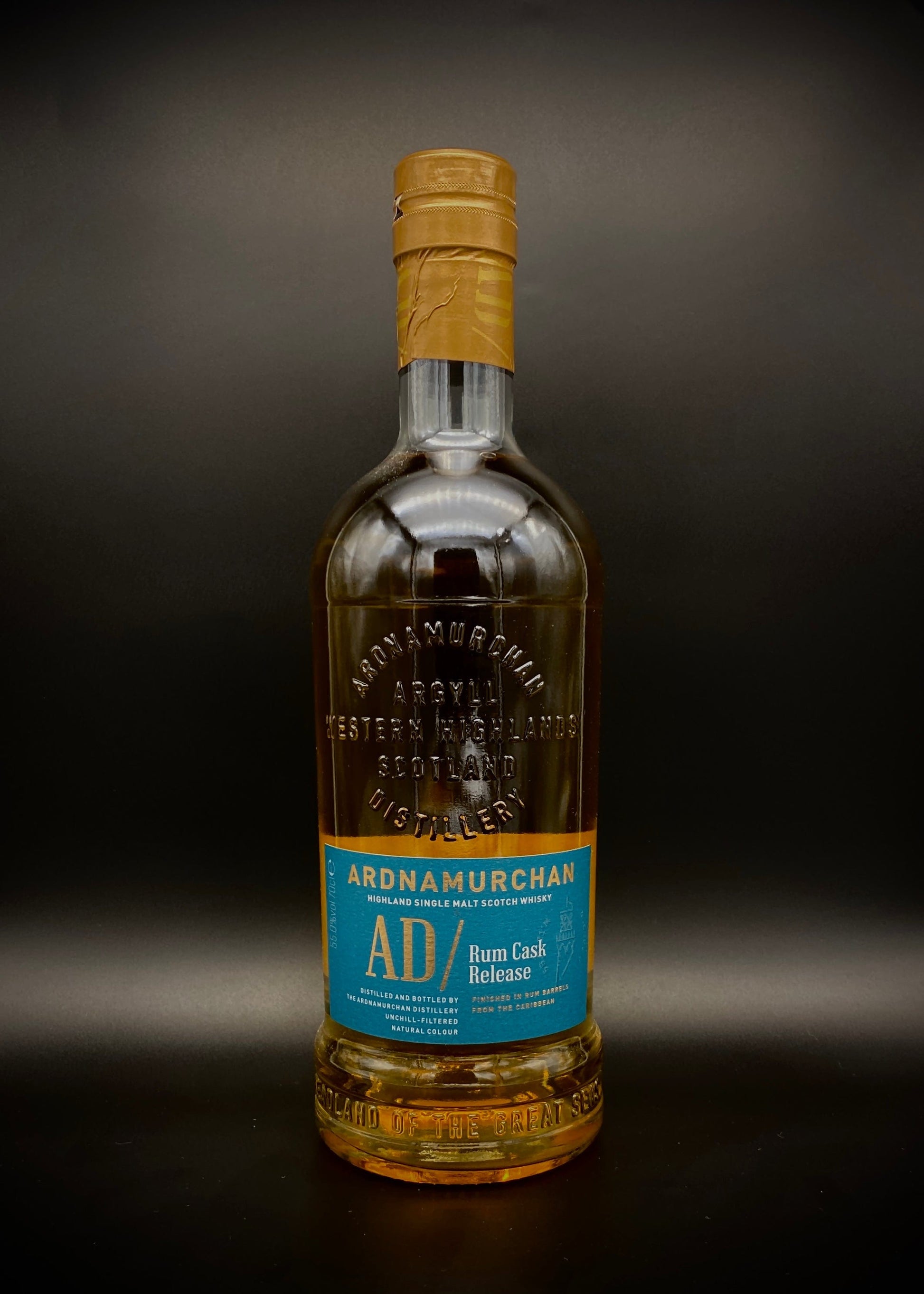 Horny Pony  Ardnamurchan AD/Rum Cask Release 55%ABV 30ml