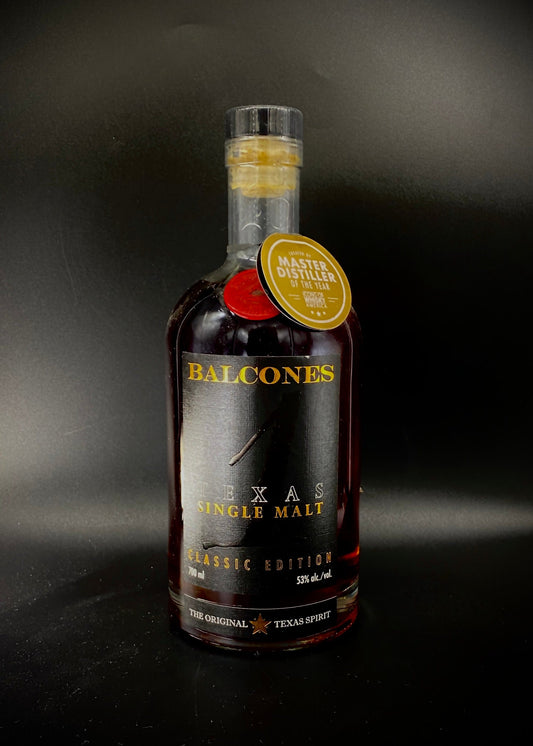 Horny Pony  Balcones "1" Texan Single Malt Whisky 53%ABV 30ml