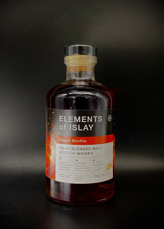 Horny Pony  Beach Bonfire Elements of Islay Blended Malt 57.2%ABV 30ml