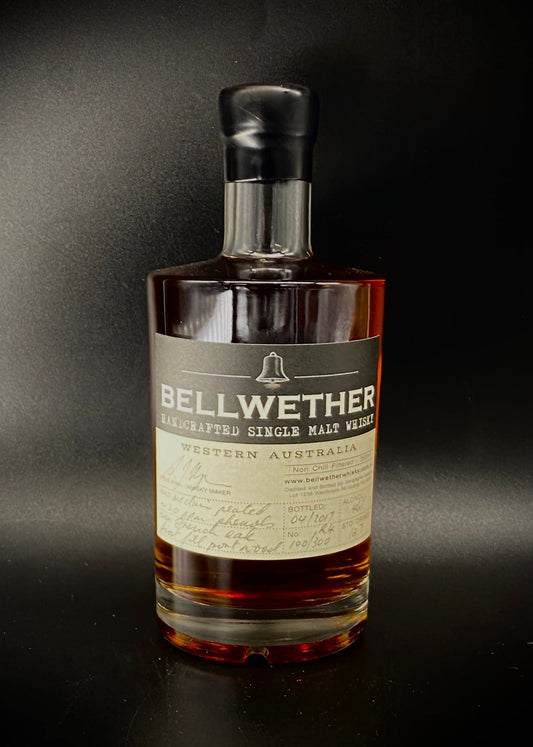 Horny Pony  Bellwether Medium Peated Malt First Fill French Oak Ex-Port Cask Release 4 46%ABV 30ml