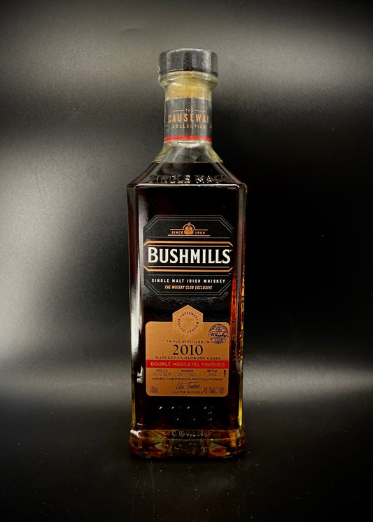 Horny Pony  Bushmills 13y/o 2010 Double Moscatel Cask Causeway Collection Irish Single Malt Whiskey 49.1%ABV 30ml