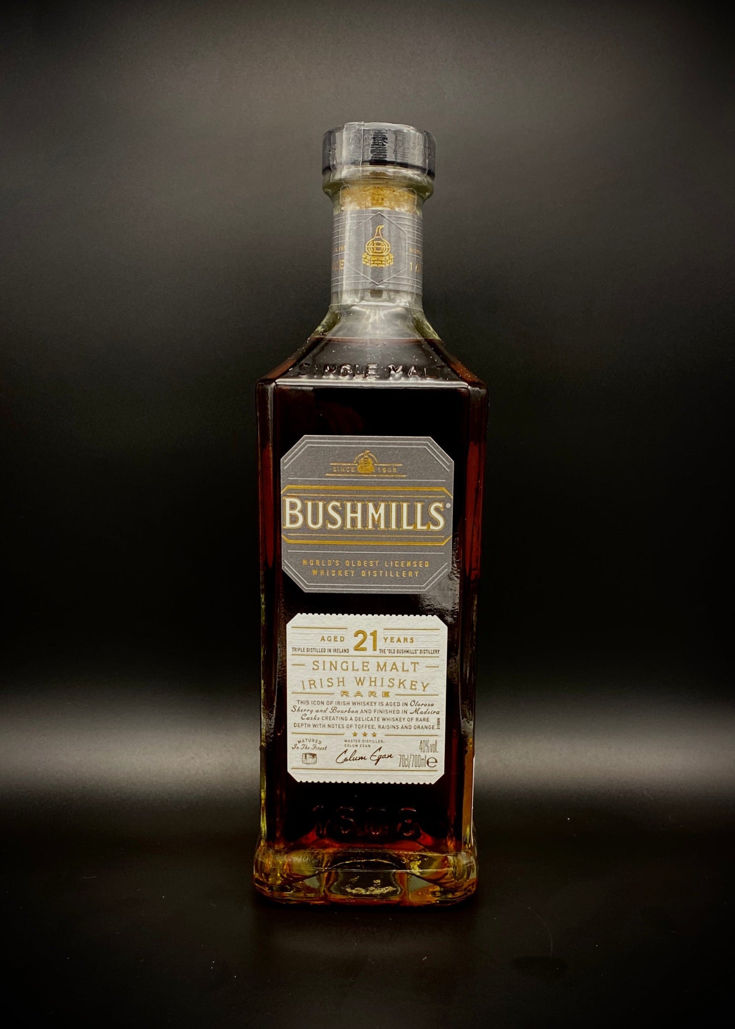 Horny Pony  Bushmills 21y/o Madeira Finish Single Malt Irish Whiskey 40%abv 30ml