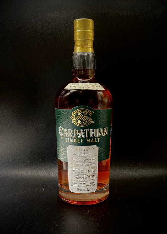 Horny Pony  Carpathian Whisky Feteasca Neagra Cask Finish #6409 Romanian Single Malt Whisky 46.0%abv 30ml