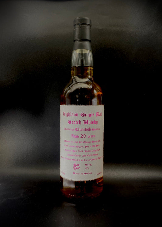 Horny Pony  Clynelish 20y/o 2004 Lucky Choice & Mateo Art Cask#8LC001 54.6%ABV 30ml