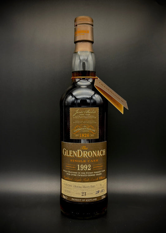 Horny Pony  Glendronach 23y/o 1992 Oloroso Sherry Butt #76 Batch#13  52%ABV 15ml / 30ml