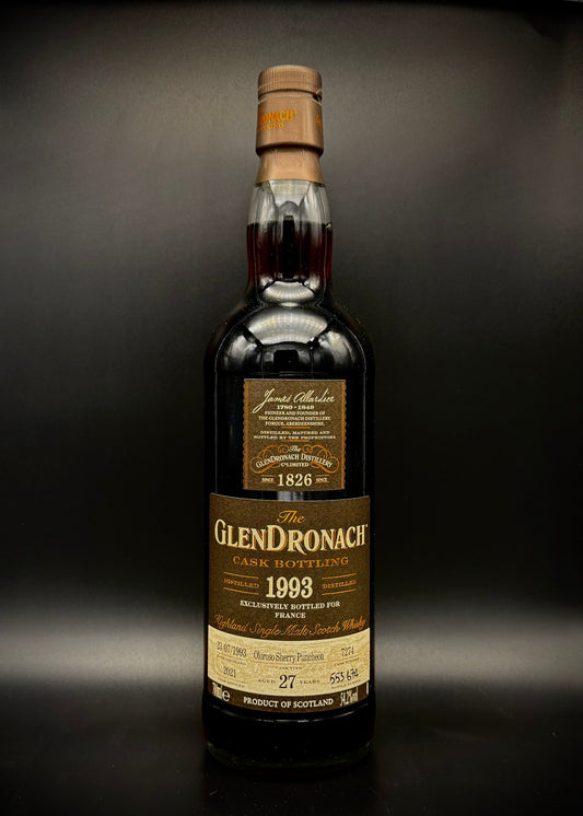 Horny Pony  Glendronach 27y/o 1993 Oloroso Sherry Puncheon #7274 54.2%ABV 15ml / 30ml