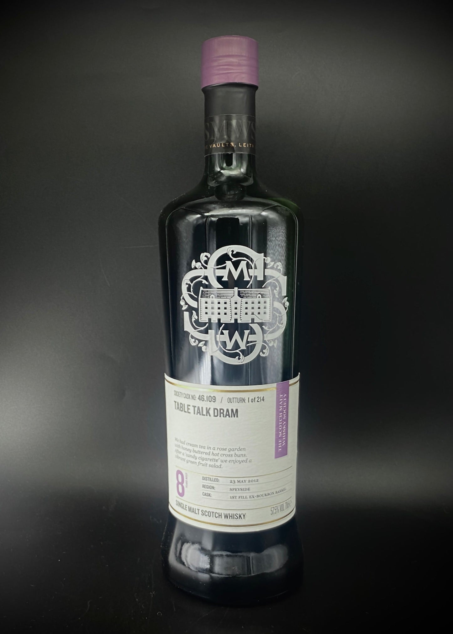 Horny Pony  Glenlossie 8y/o SMWS 46.109 Table Talk Dram 57.5%abv 30ml