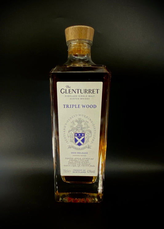 Horny Pony  Glenturret Triple Wood 43%ABV 30ml