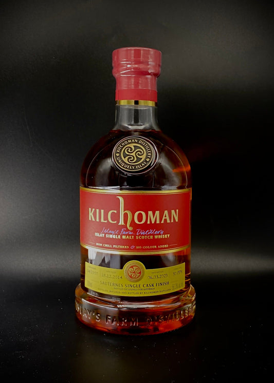 Horny Pony  Kilchoman Sauternes Cask #14/1007 Australian Exclusive 56.3%abv 30ml