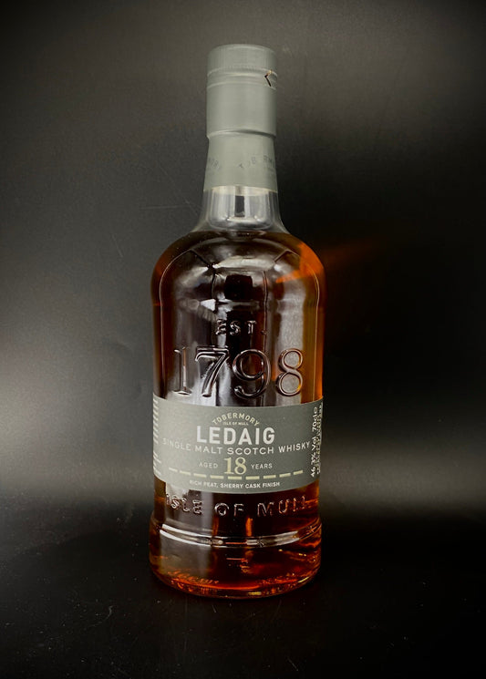 Horny Pony  Ledaig 18y/o 46.3%abv 30ml / 50ml