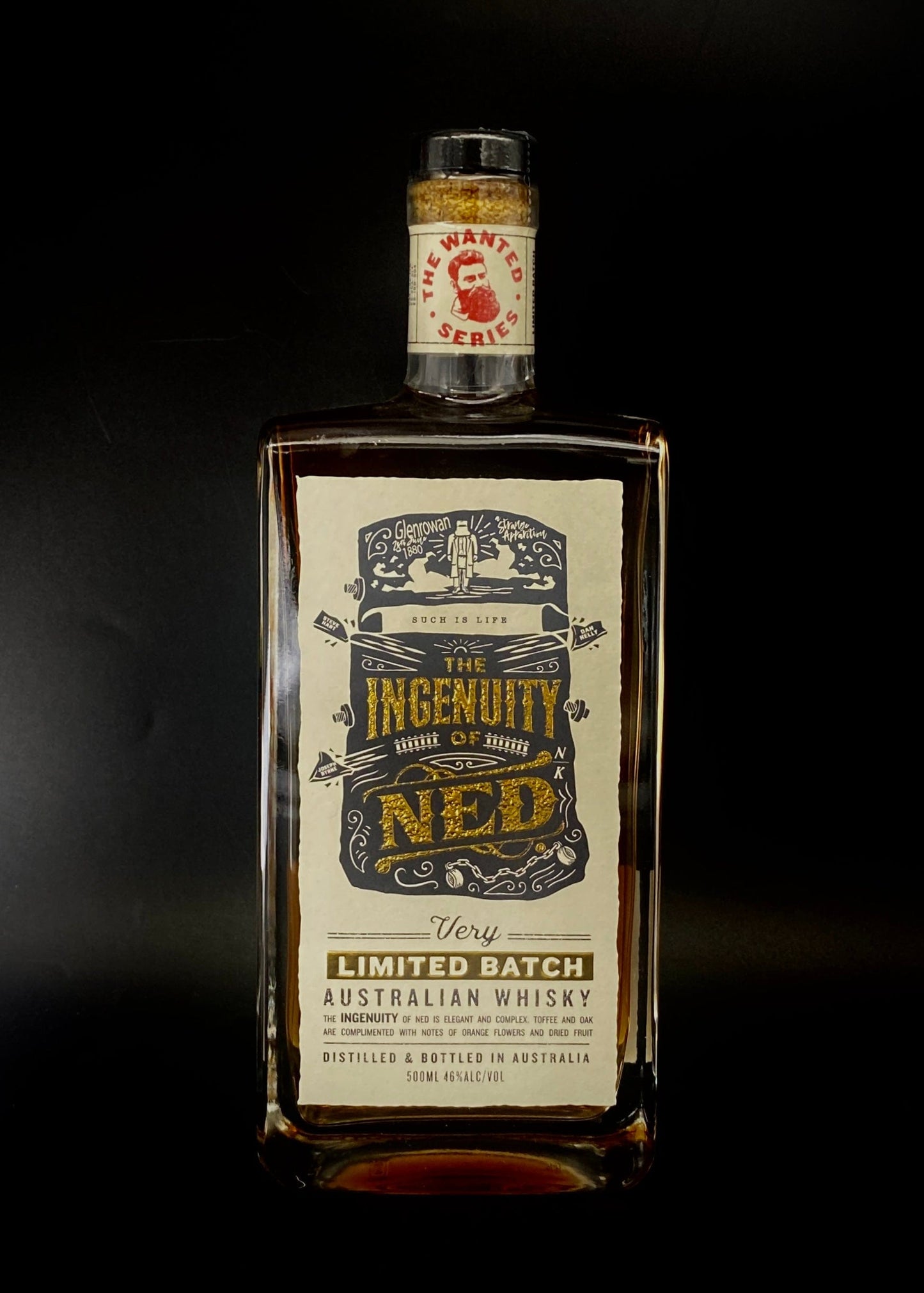 Horny Pony  NED Whisky Wanted Series 'Ingenuity' 46%ABV 30ml