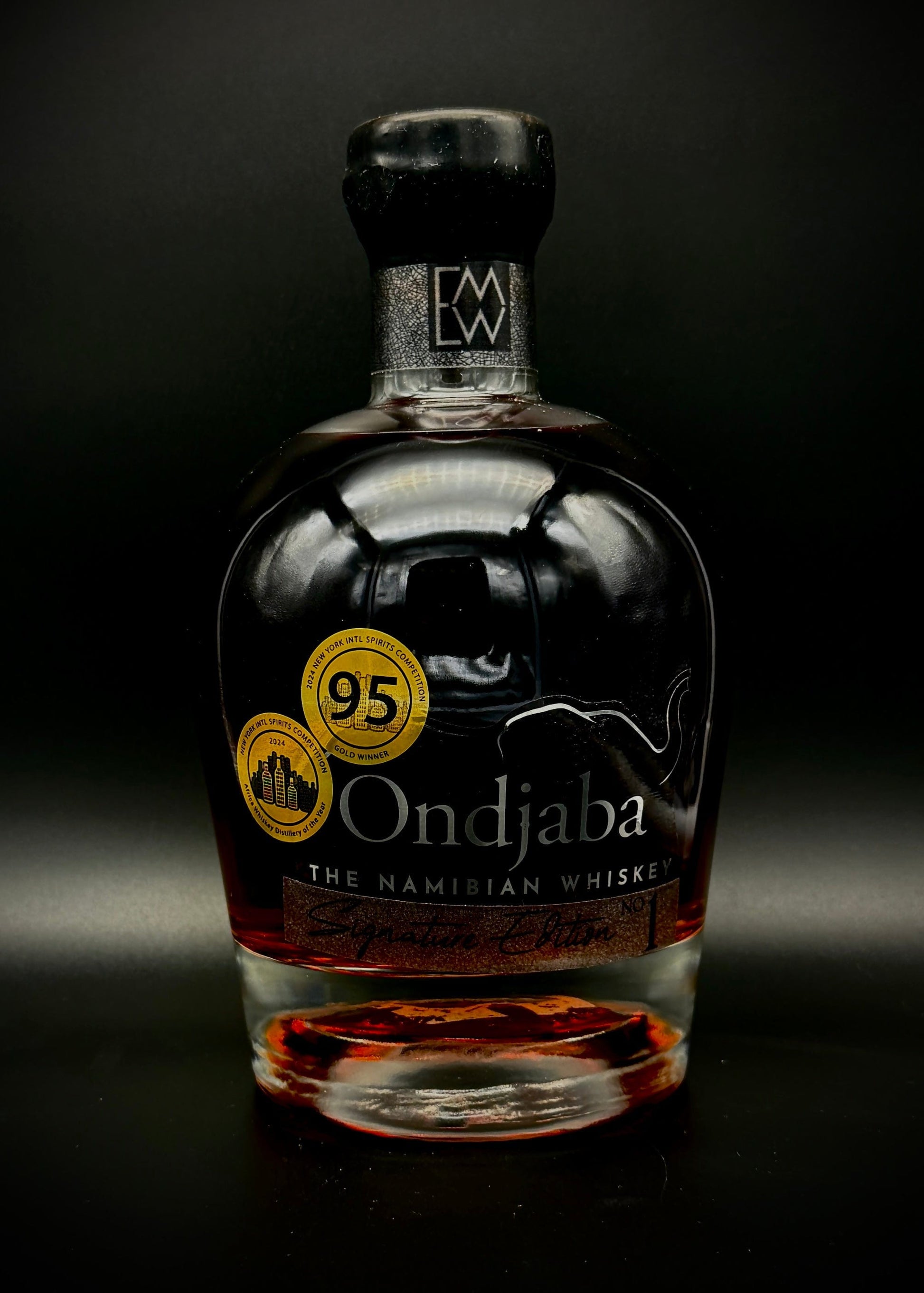 Horny Pony  Ondjaba Signature Edition No.1 Namibian Whiskey 54.5%ABV 30ml