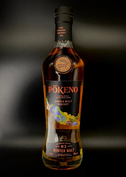 Horny Pony Pōkeno Distillery Winter Malt NZ Single Malt Whisky 48%ABV  30ml