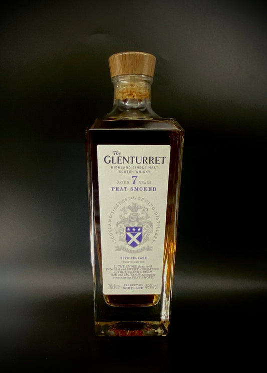 Horny Pony  The Glenturret, 7YO Peat Smoked (2023 Release) 46%abv 30ml