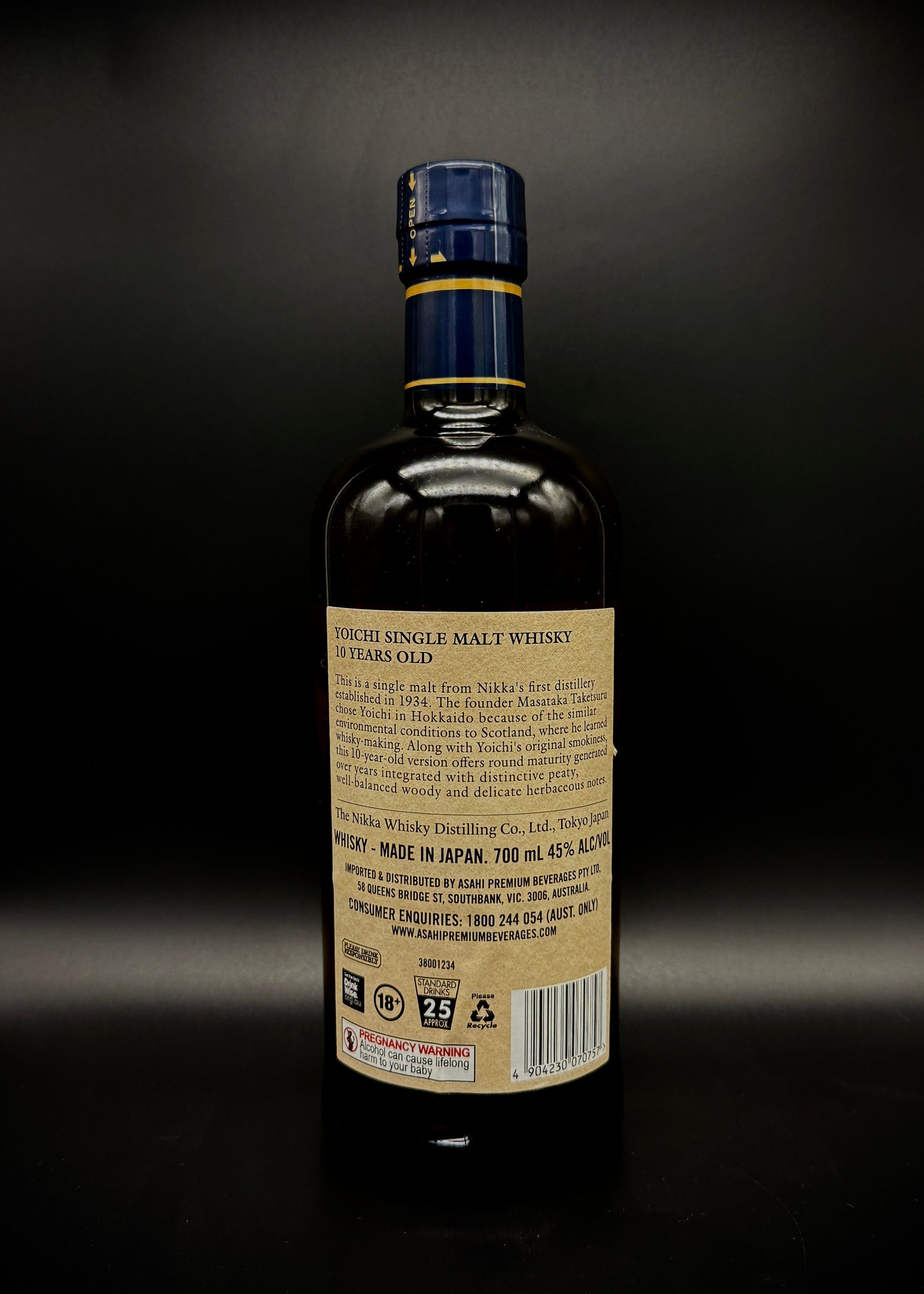 Horny Pony  Yoichi 10y/o Japanese Single Malt Whisky 45%ABV 30ml