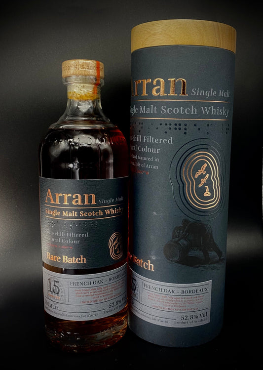 Horny Pony  Arran 15y/o Rare Batch French Oak - Bordeaux Cask 52.8% 30ml