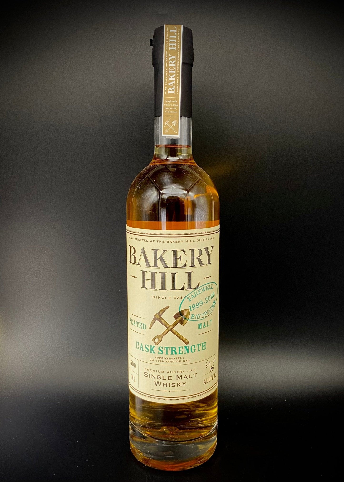 Horny Pony  Bakery Hill Peated Cask Strength 60%ABV 30ml / 50ml / 500ml