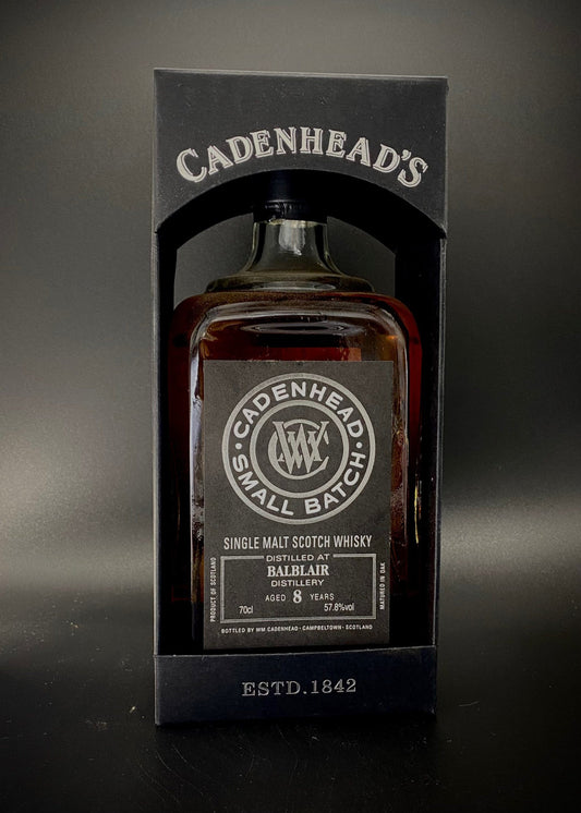 Horny Pony  Balblair 8 - Cadenhead's 57.8% - 30ml / 50ml