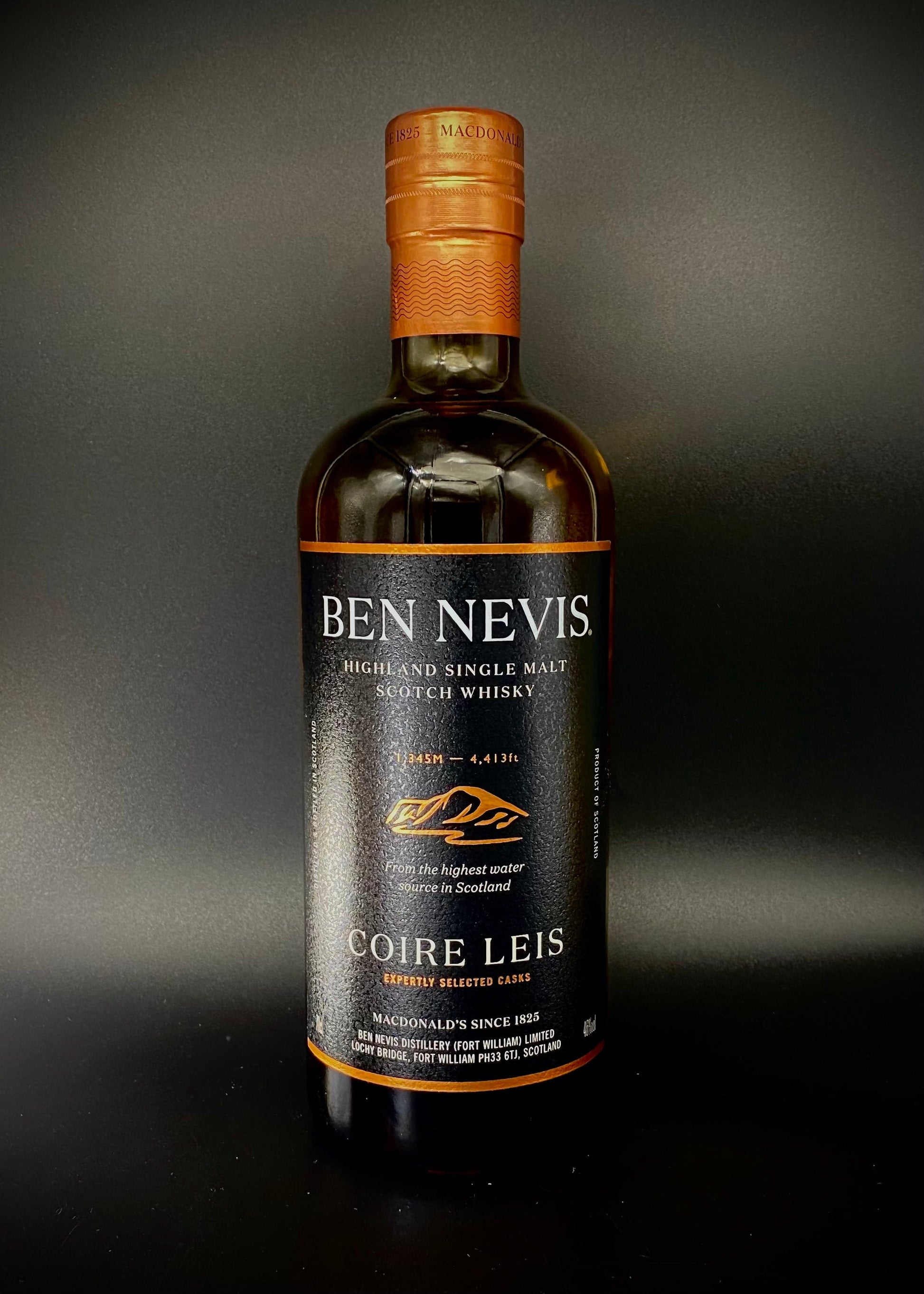 Horny Pony  Ben Nevis Coire Leis 46%ABV - 30ml