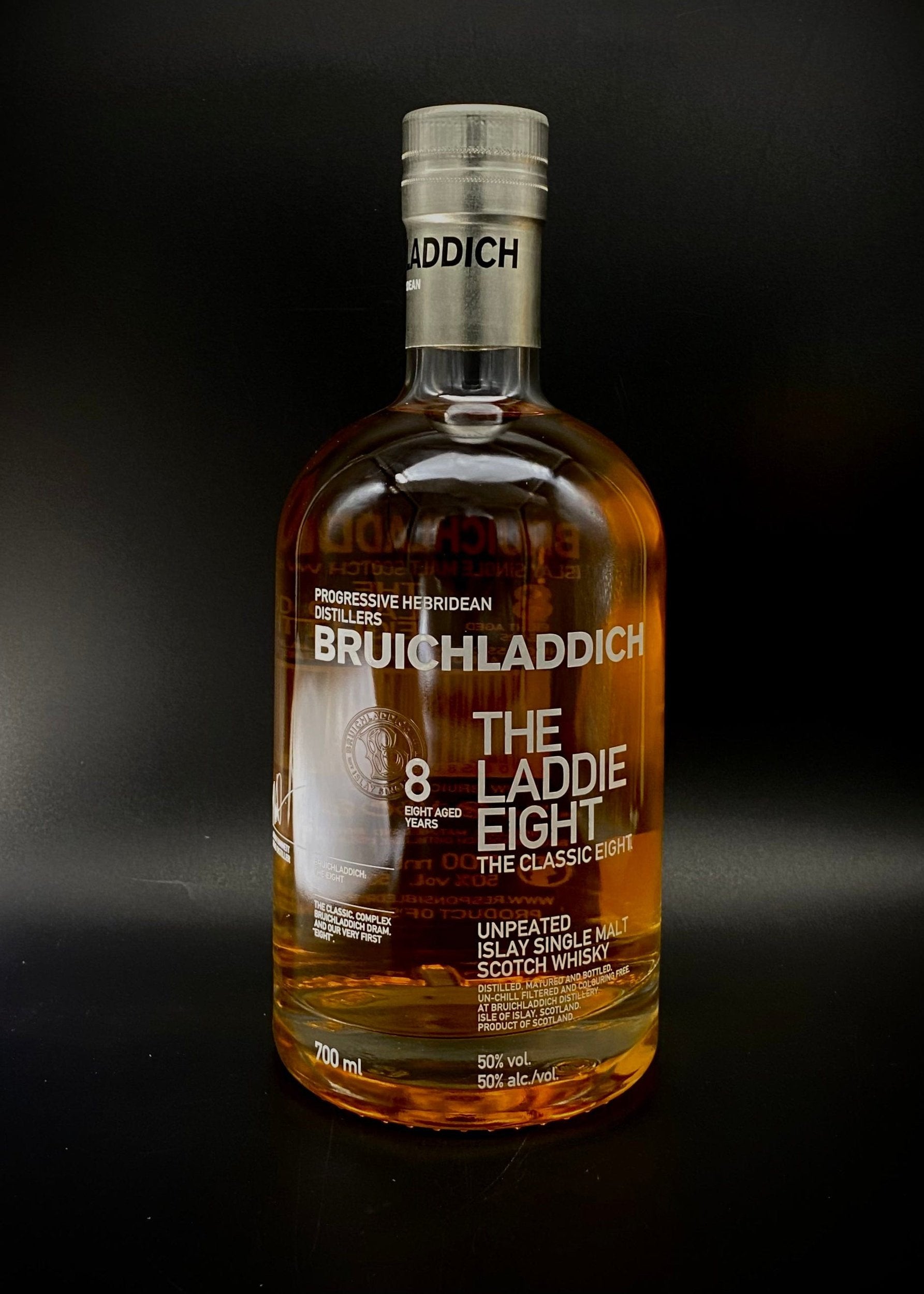 Horny Pony  Bruichladdich - 'The Laddie 8' - 50%ABV - 30ml / 50ml