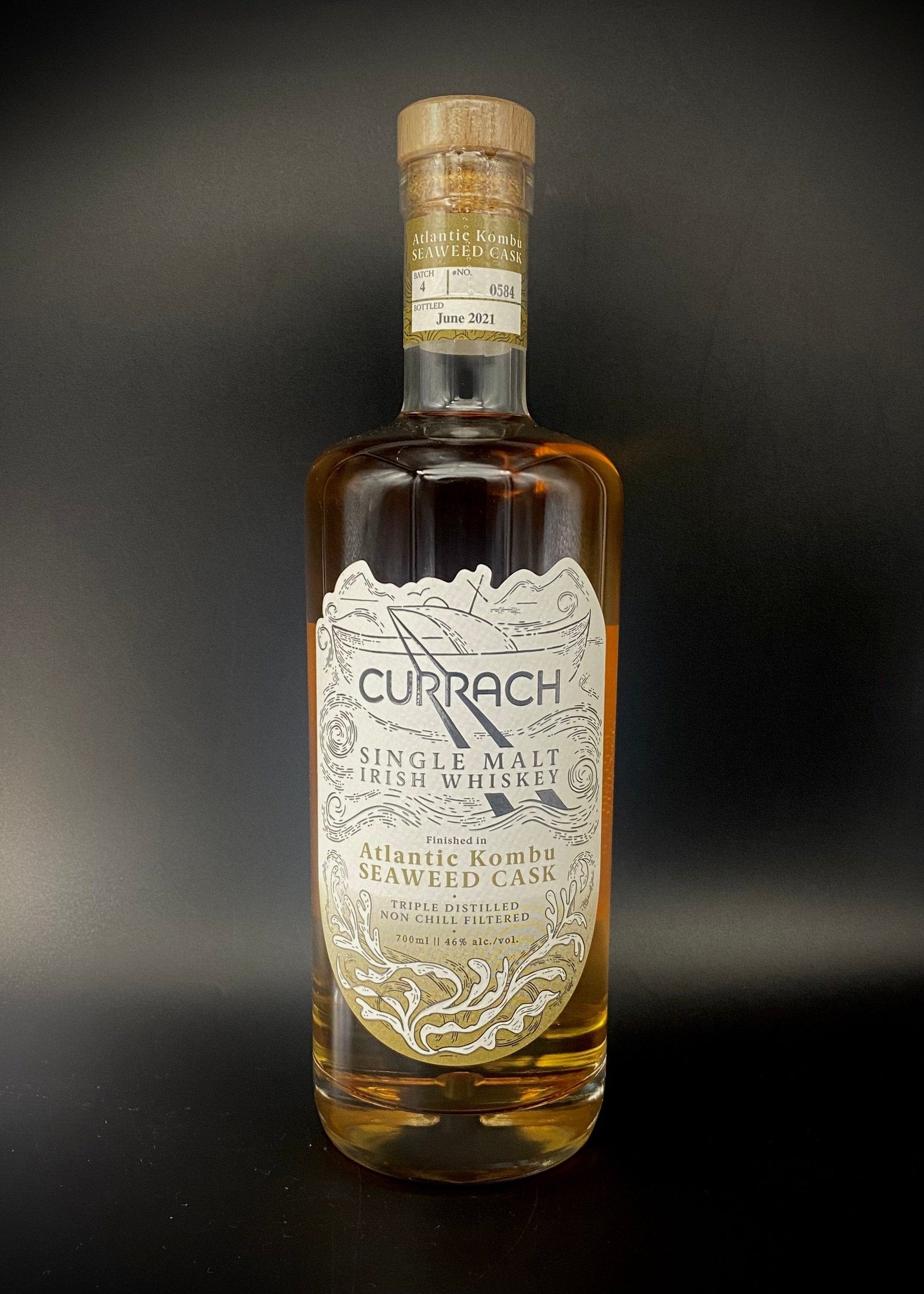 Horny Pony  Currach Kombu (Seaweed Smoked) Single Malt Irish Whisky 46%ABV - 30ml