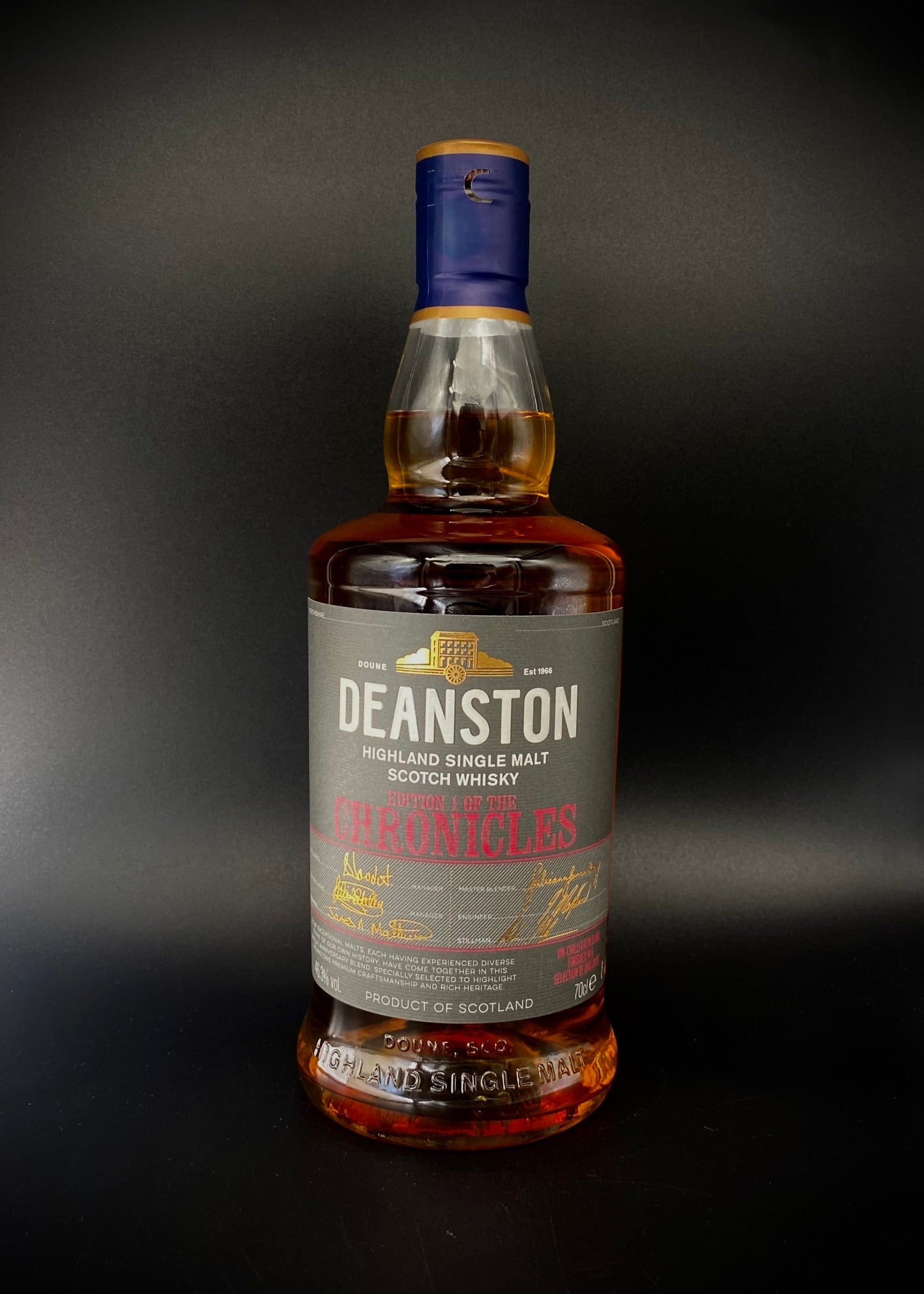 Horny Pony  Deanston The Chronicles Edition 1 46.3%abv 30ml