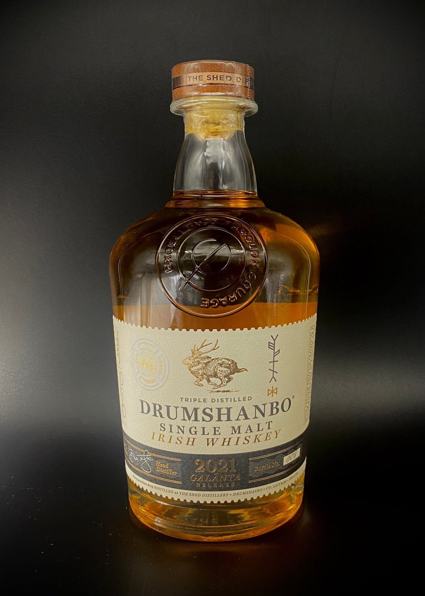 Horny Pony  Drumshanbo Single Malt Irish Whiskey Galanta 2021 46%ABV - 30ml