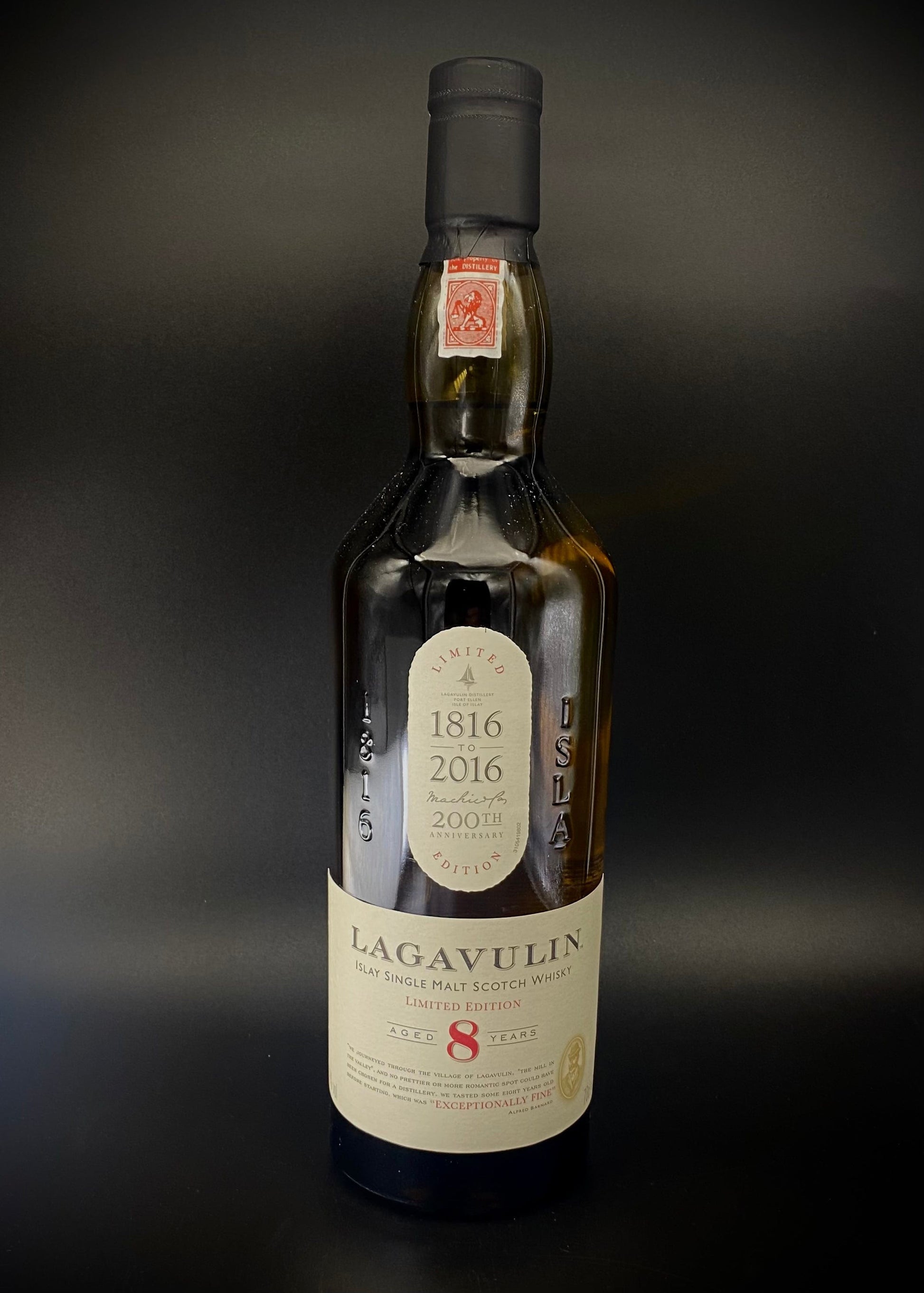 Horny Pony  Lagavulin 8y/o 200th Anniversary Edition 48%ABV 30ml