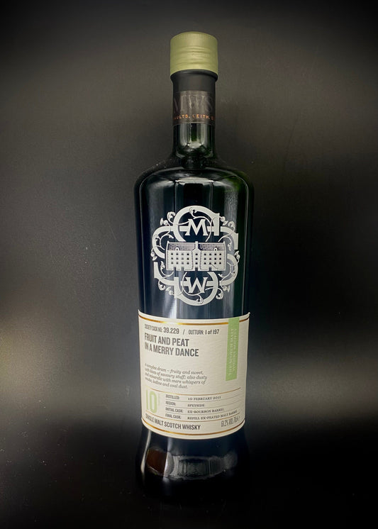 Horny Pony  Linkwood 10y/o SMWS 39.229 'Fruit and peat in a Merry Dance' 61.2%ABV 30ml