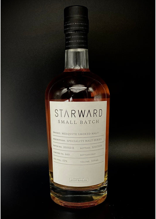 Horny Pony  Starward Small Batch Mesquite Smoked Malt - 55% ABV - 30ml