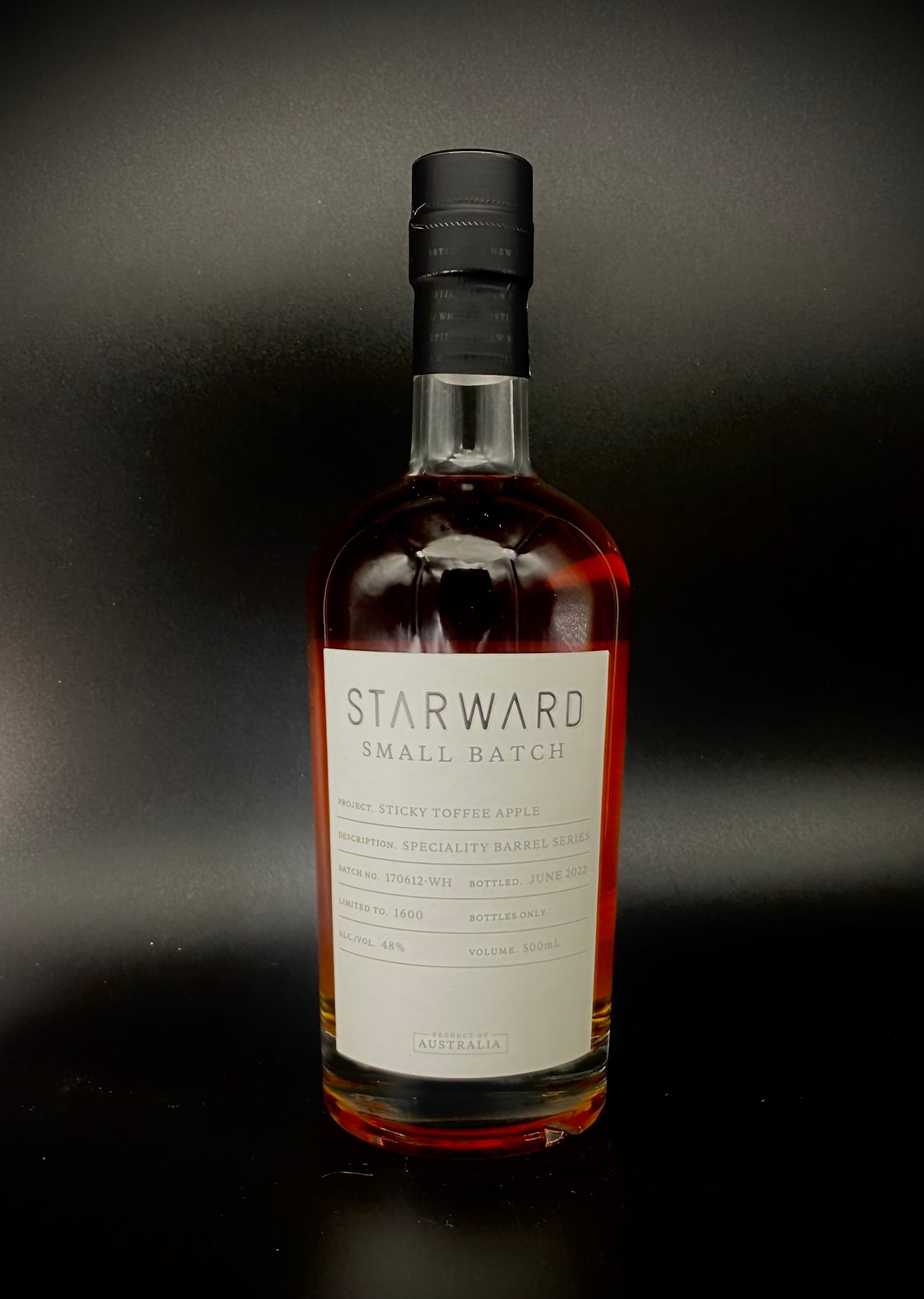 Horny Pony  Starward Small Batch 'Sticky Toffee Apple' 48%ABV 30ml