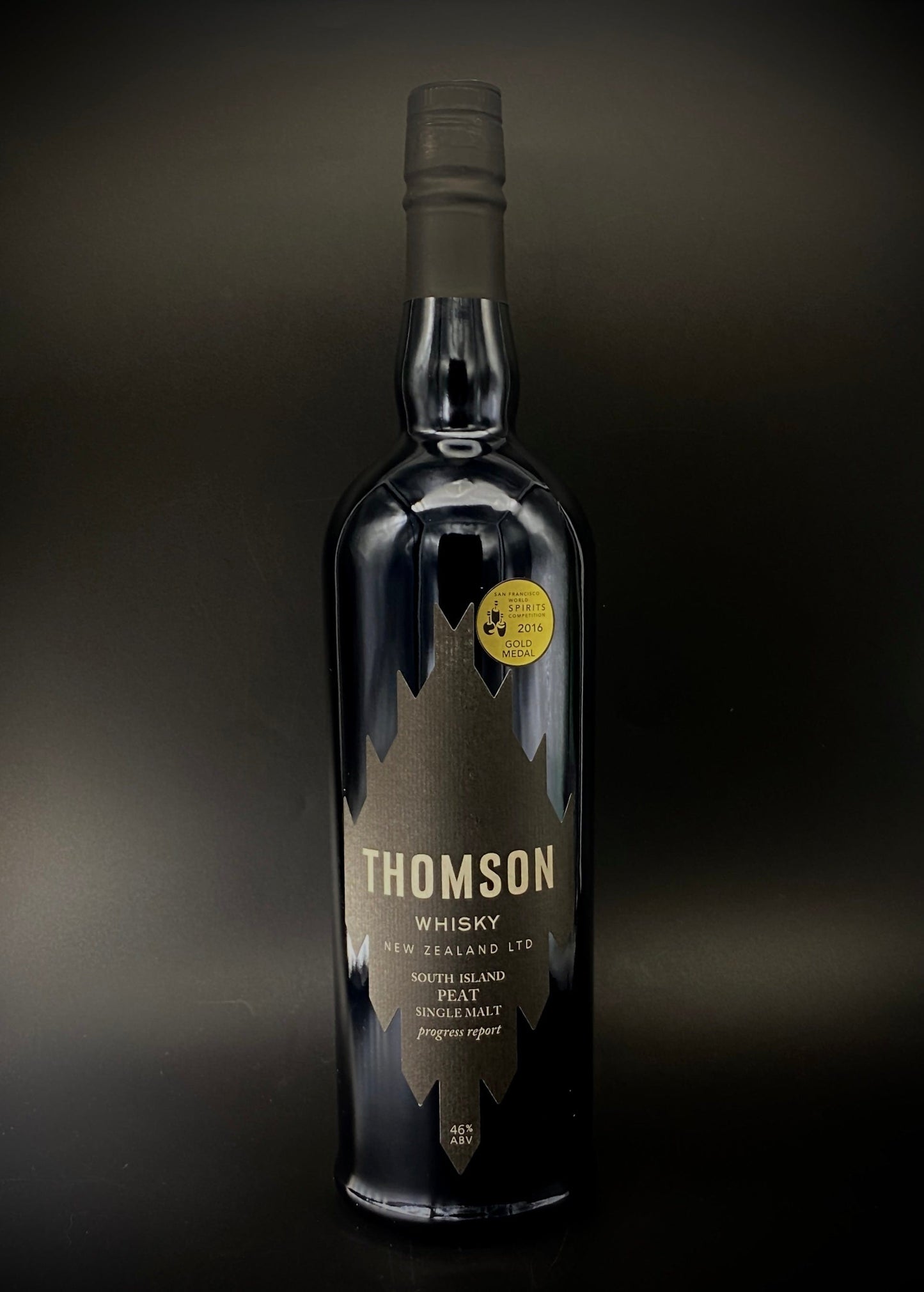 Horny Pony  Thomson South Island Peat New Zealand Single Malt Whisky 46%abv 30ml