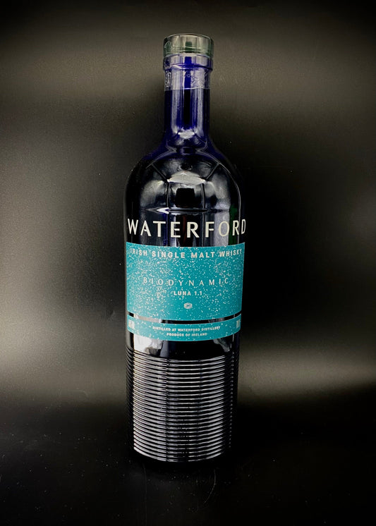 Horny Pony  Waterford Biodynamic Luna 1.1 Irish Single Malt Whisky 50%ABV 30ml
